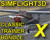 SimFlight3D - Classic Trainer Bundle: '58 C172 &amp; '47 C140 FSX