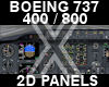 FRIENDLY PANELS - BOEING 737 400/800 PANEL PACK 4.0